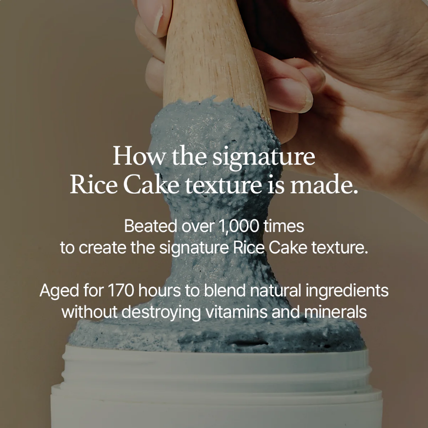 Arencia Royal Blue Hyssop Rice Mochi Cleanser