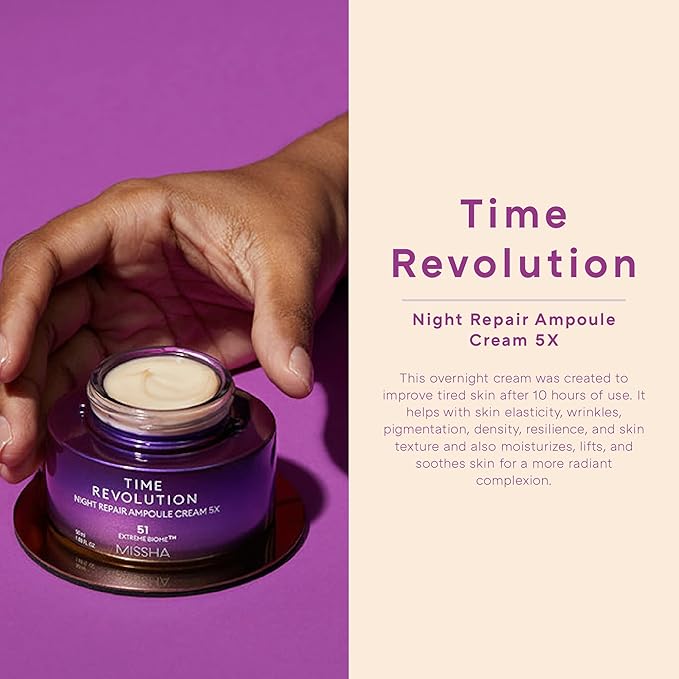 MISSHA) TIME REVOLUTION NIGHT AMPOULE CREAM