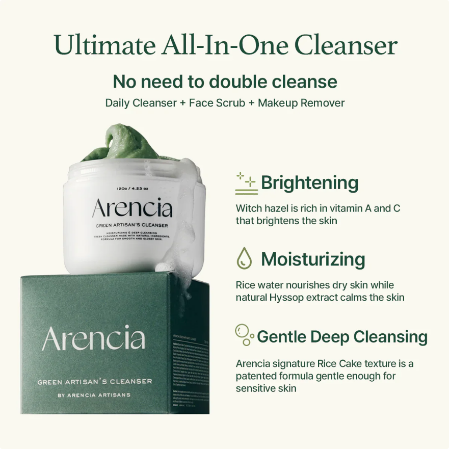 Arencia Green Artisan’s Cleasnser