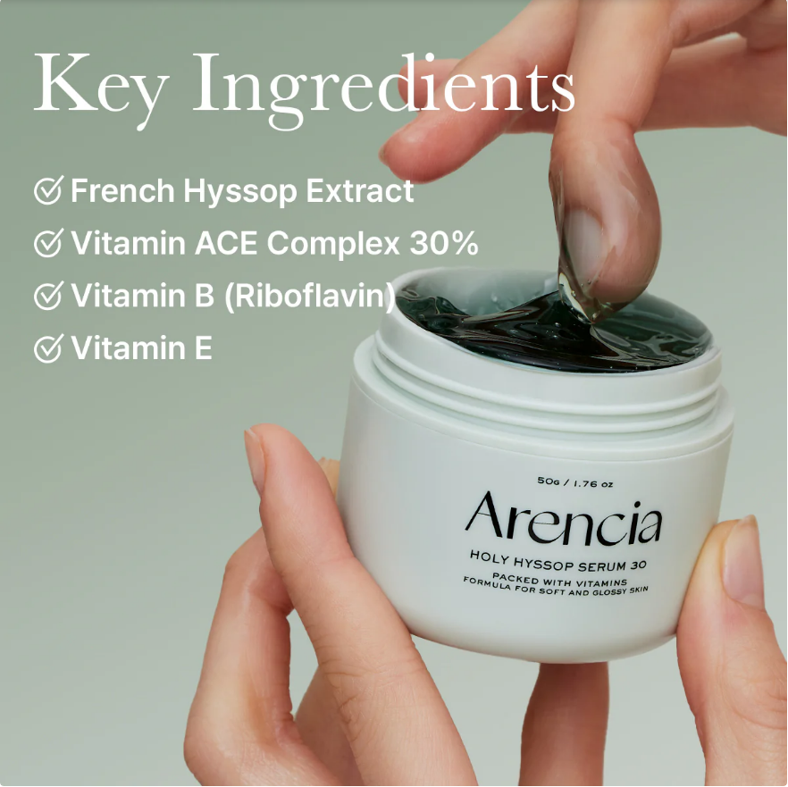 Arencia Holy Hyssop Serum 30