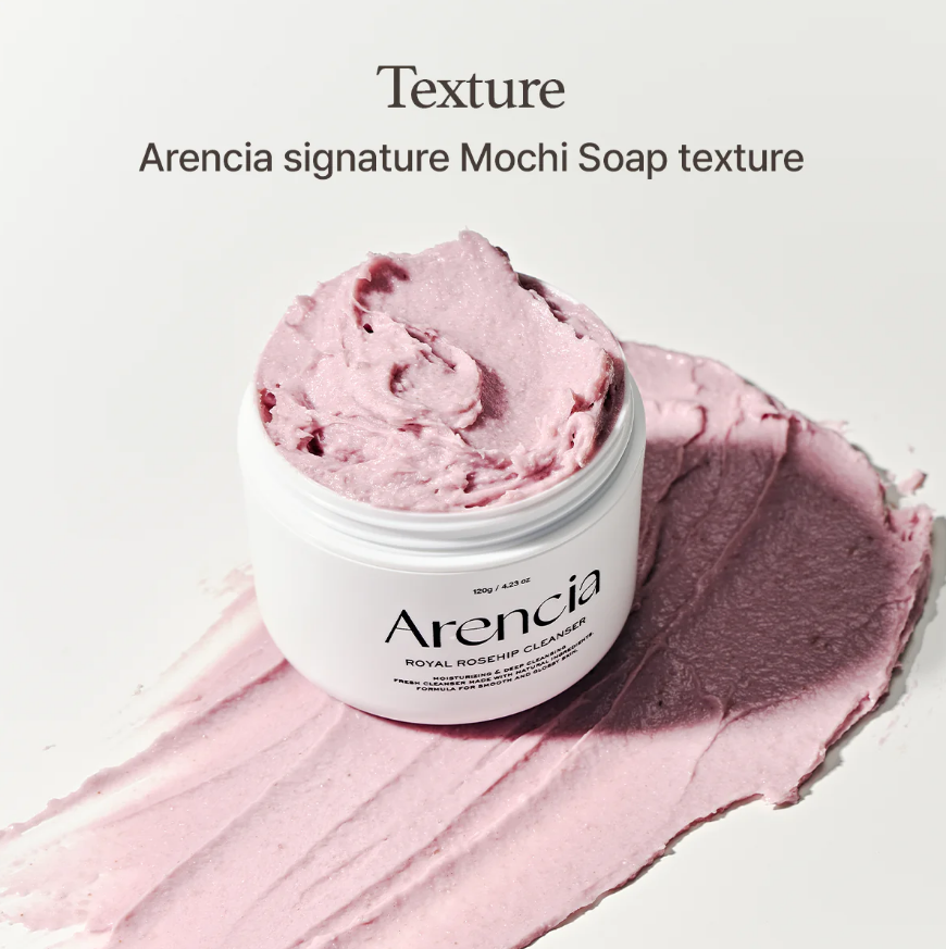 Arencia Fresh Royal Rosehip Rice Mochi Cleanser