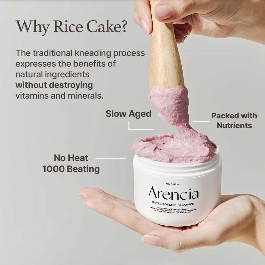 Arencia Fresh Royal Rosehip Rice Mochi Cleanser