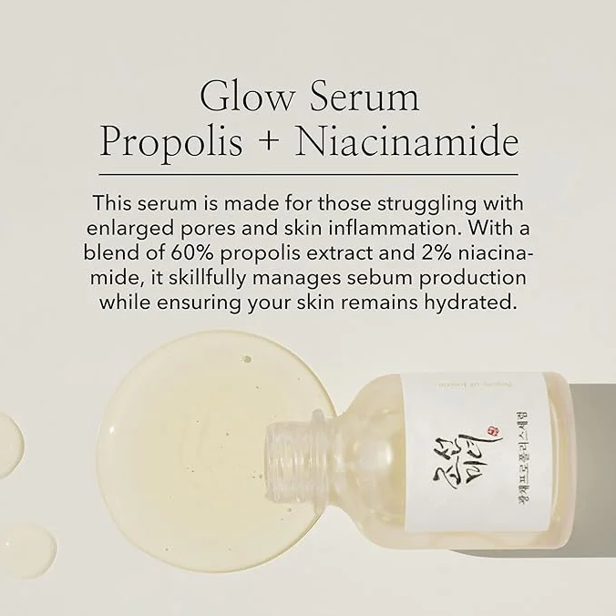 Beauty of Joseon) GLOW SERUM: PROPOLIS+NIACINAMIDE 30ML