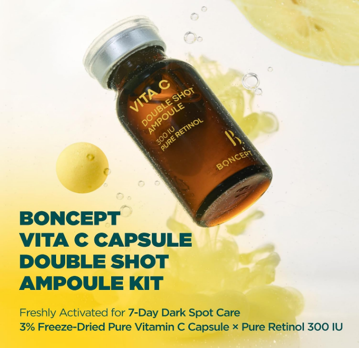 BONCEPT Vita-C Capsule Double Shot Ampoule Kit