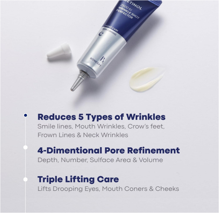 BONCEPT Retinol 2500IU Wrinkle Shot Perfector