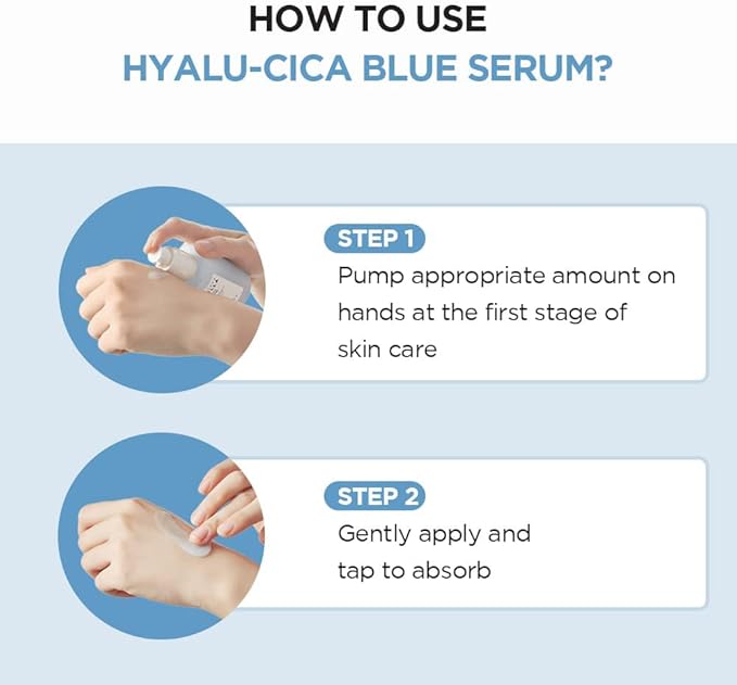 SKIN1004) Madagascar Centella Hyalu-Cica Blue Serum 50ml
