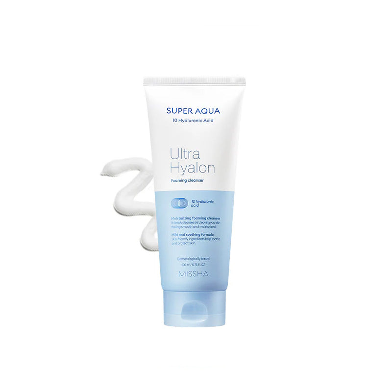 MISSHA) Super Aqua Ultra Hyalron Cleansing Foam 200ml
