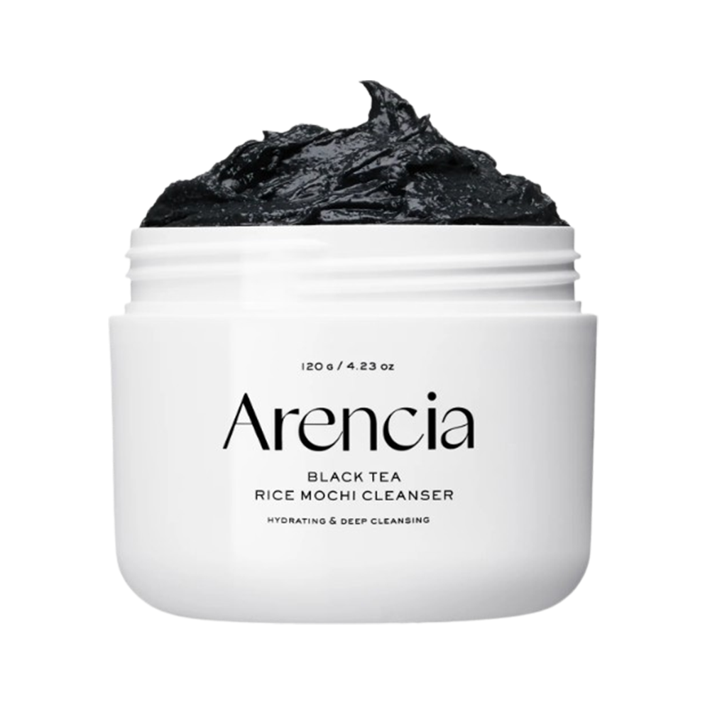 Arencia Black Tea Rice Mochi Cleanser 120g