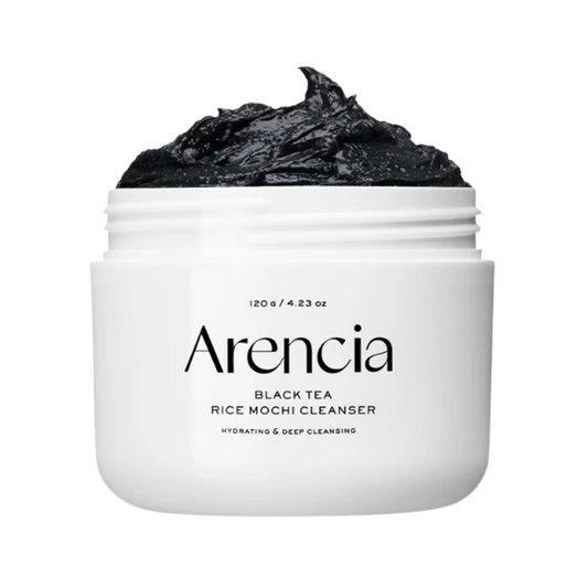 Arencia Black Tea Rice Mochi Cleanser 120g